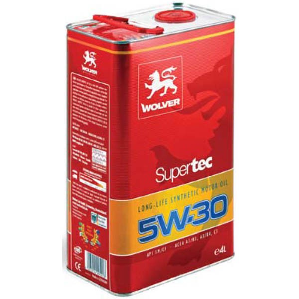 Моторне масло Wolver SUPERTEC 5W-30 4л